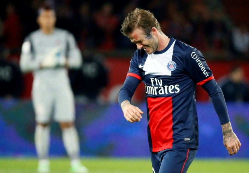 VIDÉO : les meilleurs moments de David Beckham au PSG. AFP