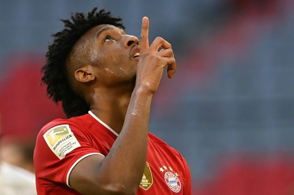 Kingsley Coman is linked with a move away from Bayern. AFP