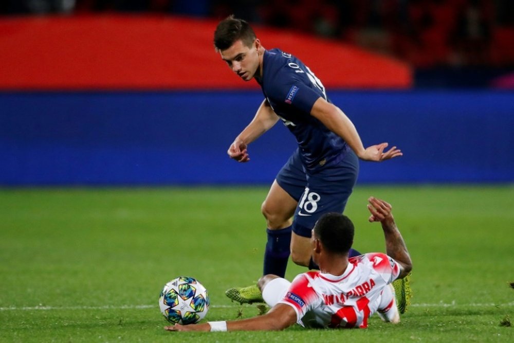 VIDÉO : le premier but de Lo Celso avec Tottenham. AFP