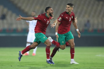 Marrocos sofre, mas derrota Gana com gol de Boufal. AFP