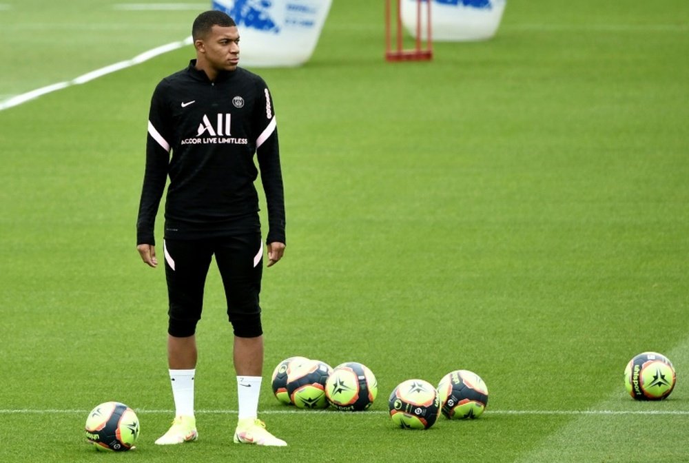 Madrid are hoping that Mbappe breaks his contract unilaterally. AFP