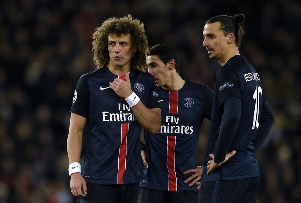 David Luiz cree que el PSG puede ganar la Champions, desde la humildad. AFP