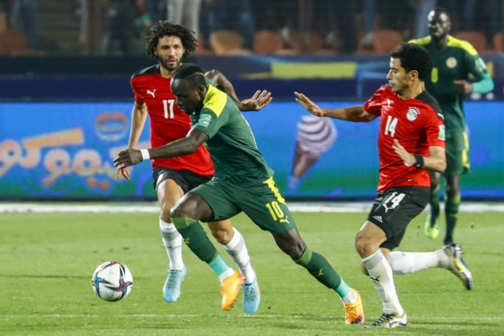 A FIFA investigará as ocorrências do Senegal-Egipto.AFP