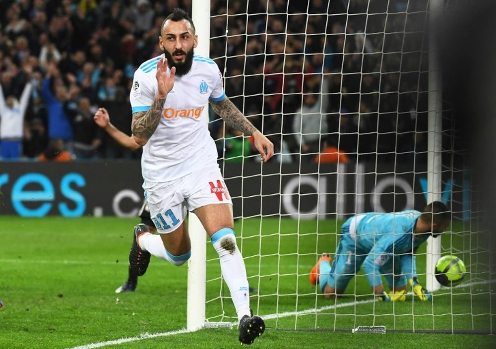 Mitroglou nie les rumeurs. AFP