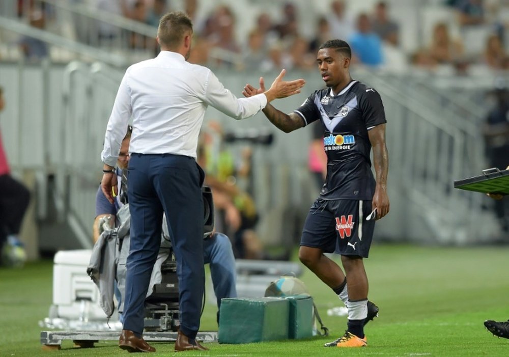 Malcom starts for Bordeaux. AFP