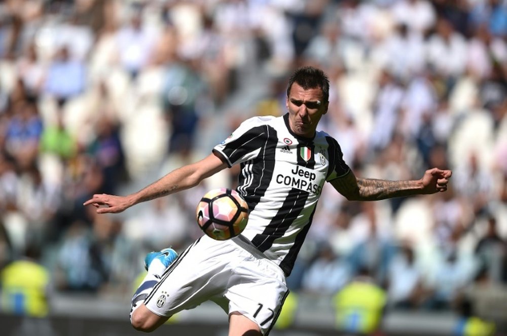 Mario Mandzukic no parece que vaya a continuar en la Juventus. AFP/Archivo