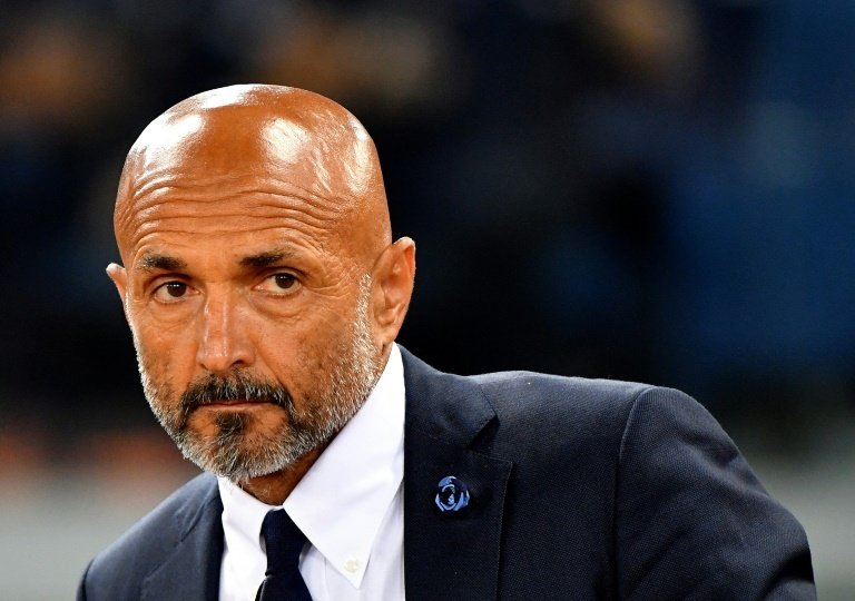 Spalletti vive un mal momento en el Inter. AFP