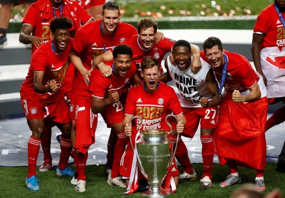 El Bayern fue campeón de la pasada Champions. AFP