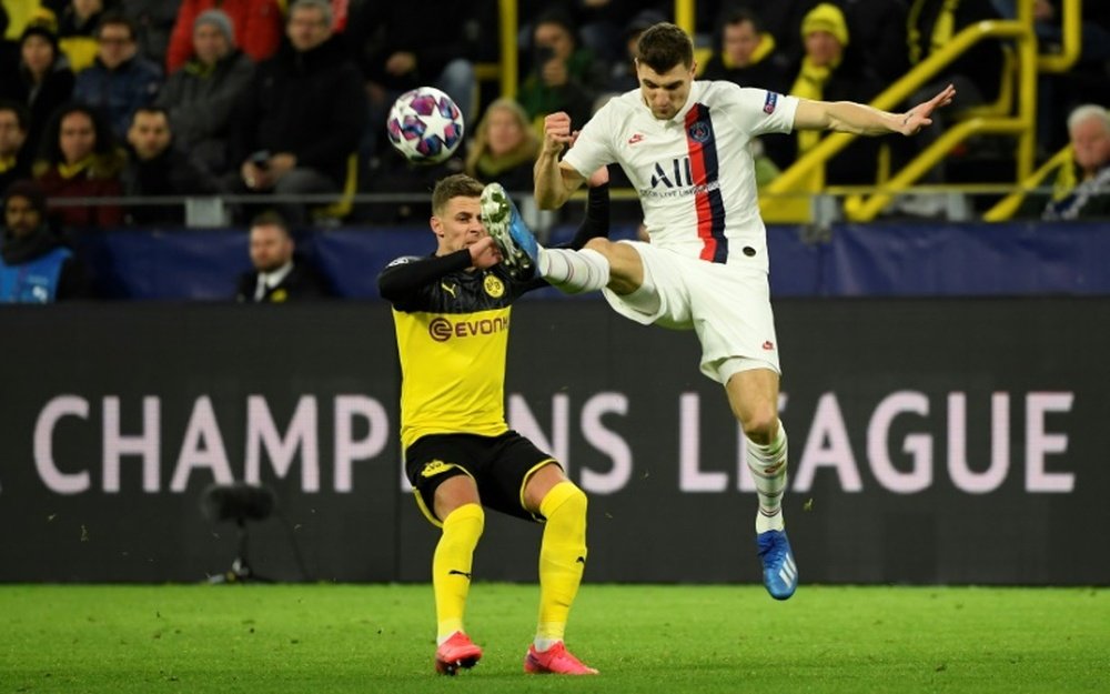 Dortmund prêt à laisser Meunier terminer la Ligue des champions avec le PSG. AFP