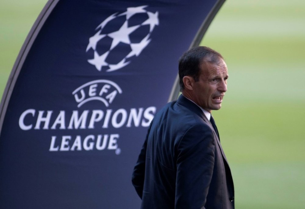 Allegri wants Juventus to be positive against Barcelona in their Champions League opener. AFP