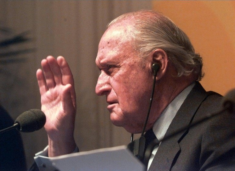 Joao Havelange, le 3 décembre 1998 à Marseille. AFP