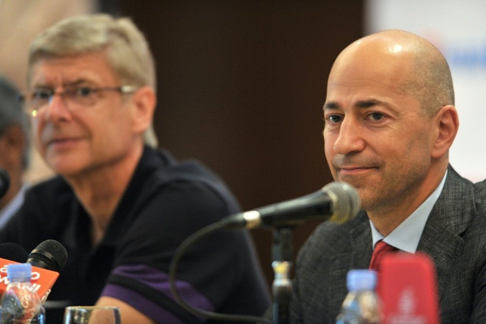 Gazidis claimed Arsenal have been 'over-performing' in recent years. AFP