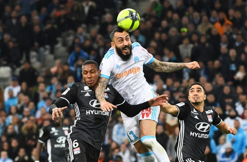 Marseille vs. Lyon, choc olympique. AFP