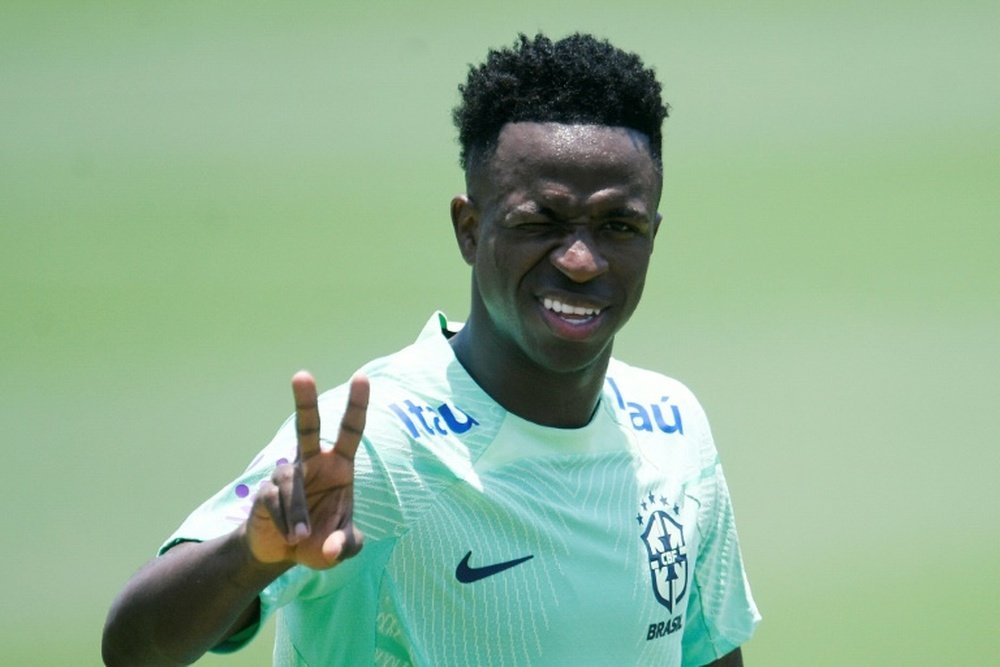 Vinicius s'est fixé une date de retour. afp
