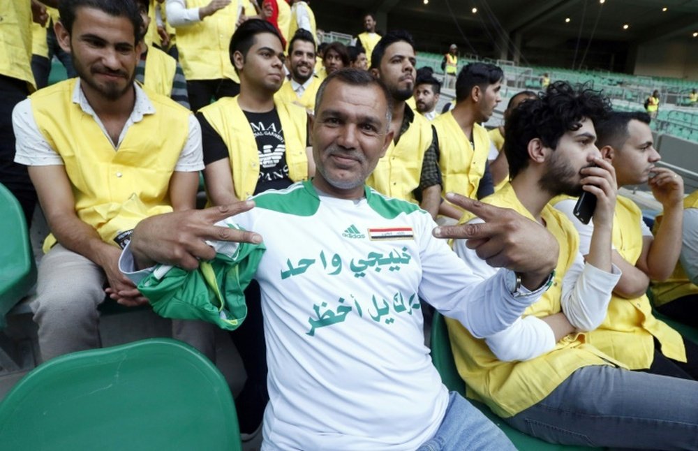 L'Irak veut retrouver son football. AFP