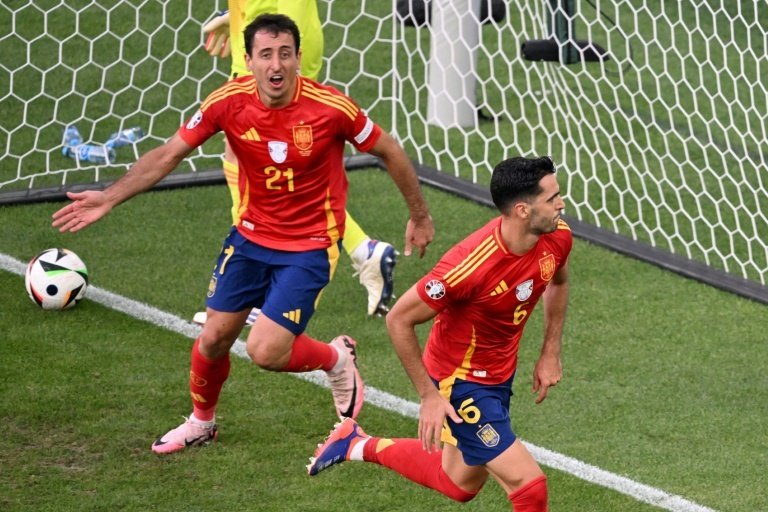 L'Espagne a éliminé l'Allemagne (2-1 a.p.), pays organisateur de l'Euro-2024, et attend en demi-finale le vainqueur de l'autre affiche de vendredi, France-Portugal, disputé à 21h00 à Hambourg.