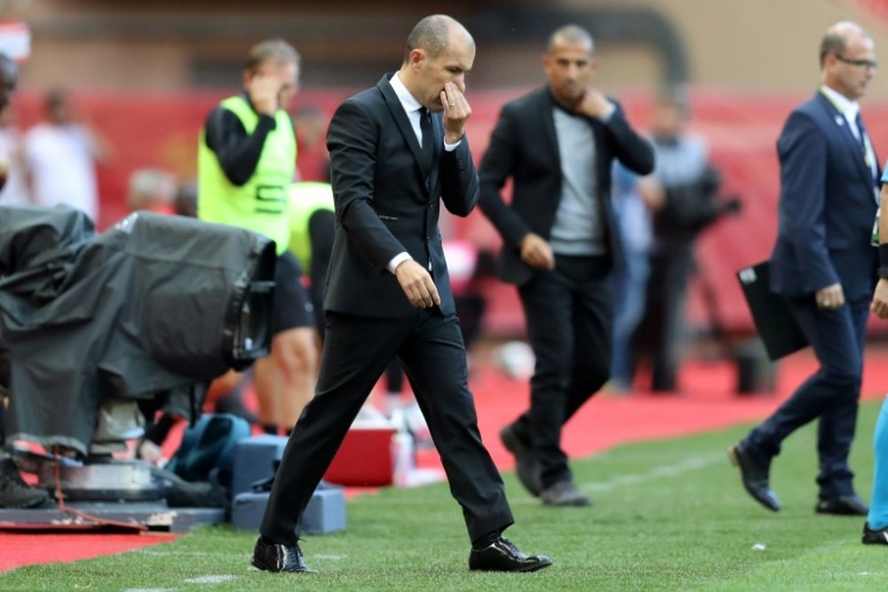 Leonardo Jardim was relieved of his duties by the Ligue 1 club on Thursday. AFP
