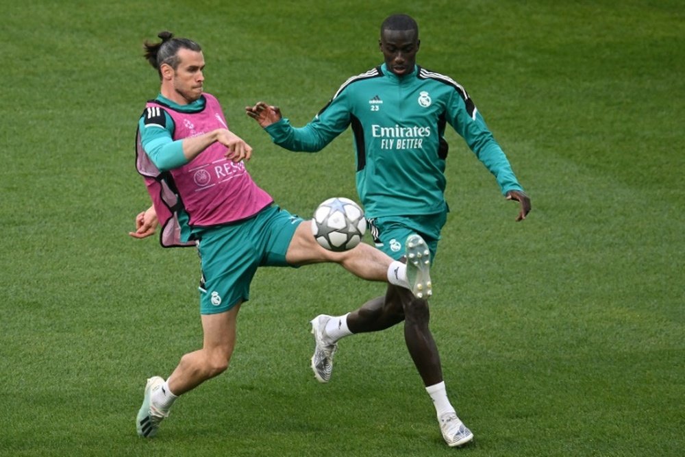 Ferland Mendy s'est à nouveau entraîné en solitaire. AFP