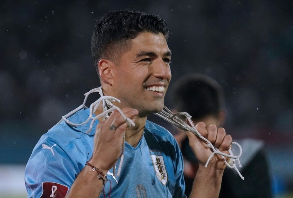 Luis Suárez vuelve al fútbol uruguayo. AFP