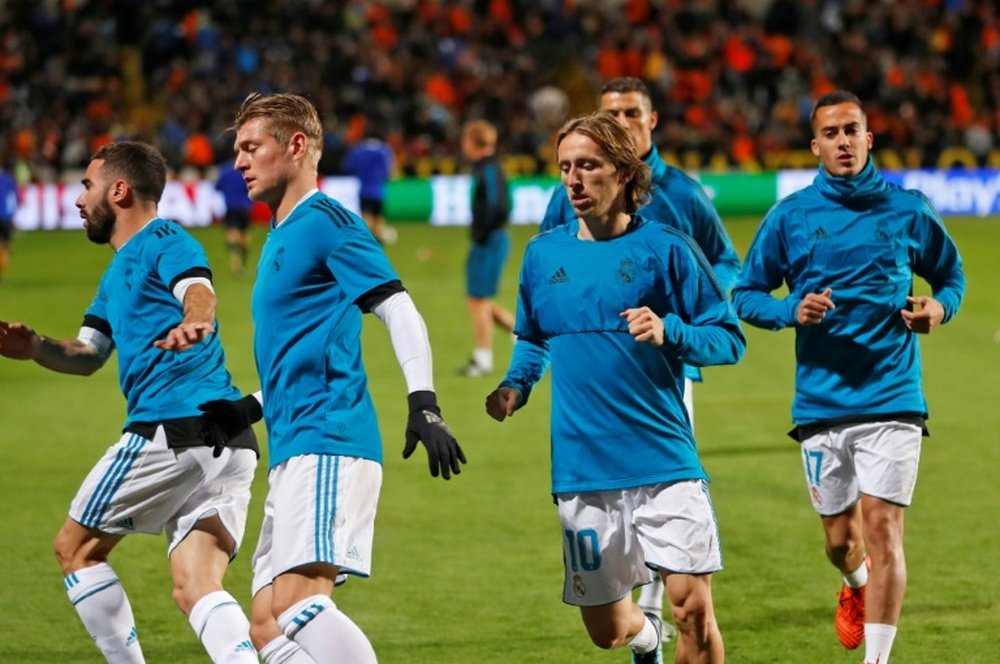 Kroos elogia Modric. AFP