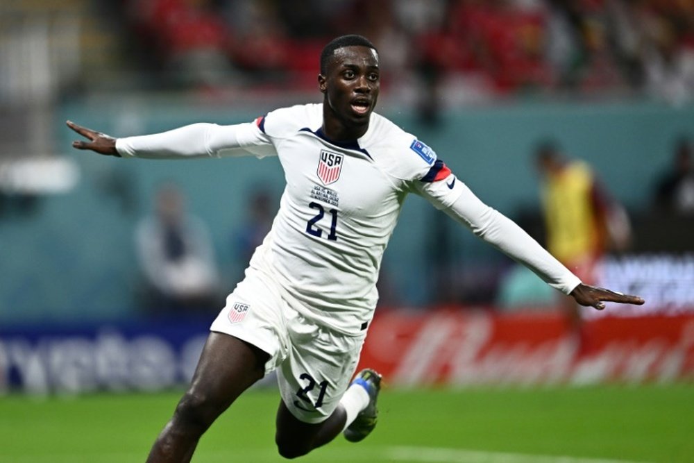 Timothy Weah à un pas de la Juventus. afp