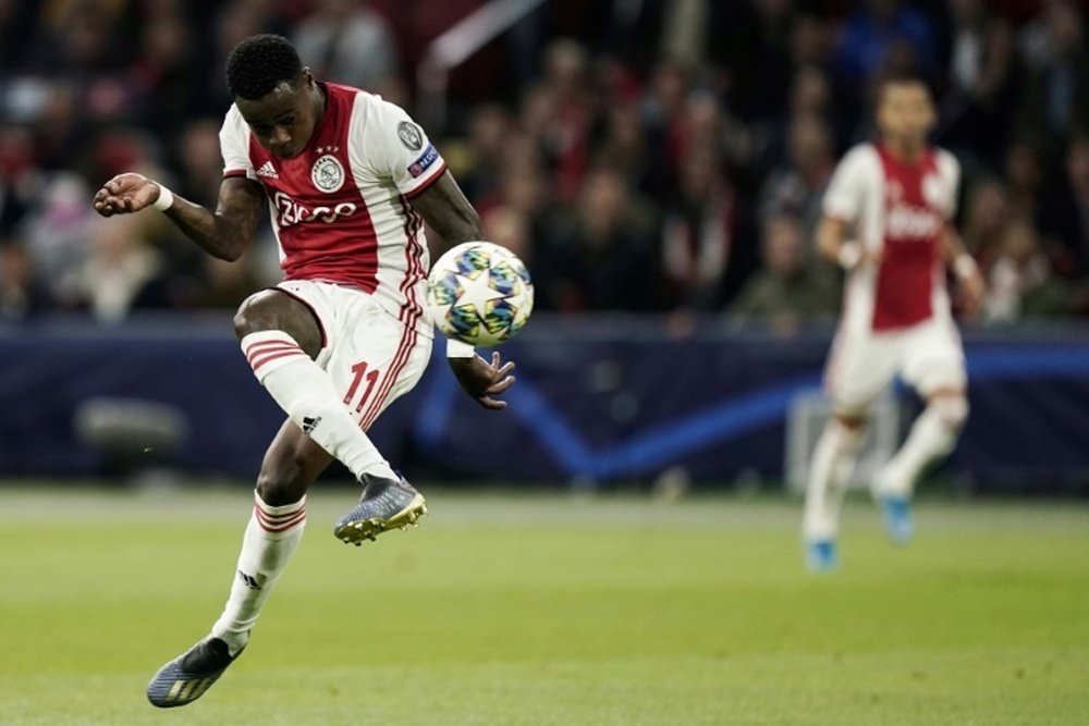 Promes está volviendo a brillar en el Ajax. AFP