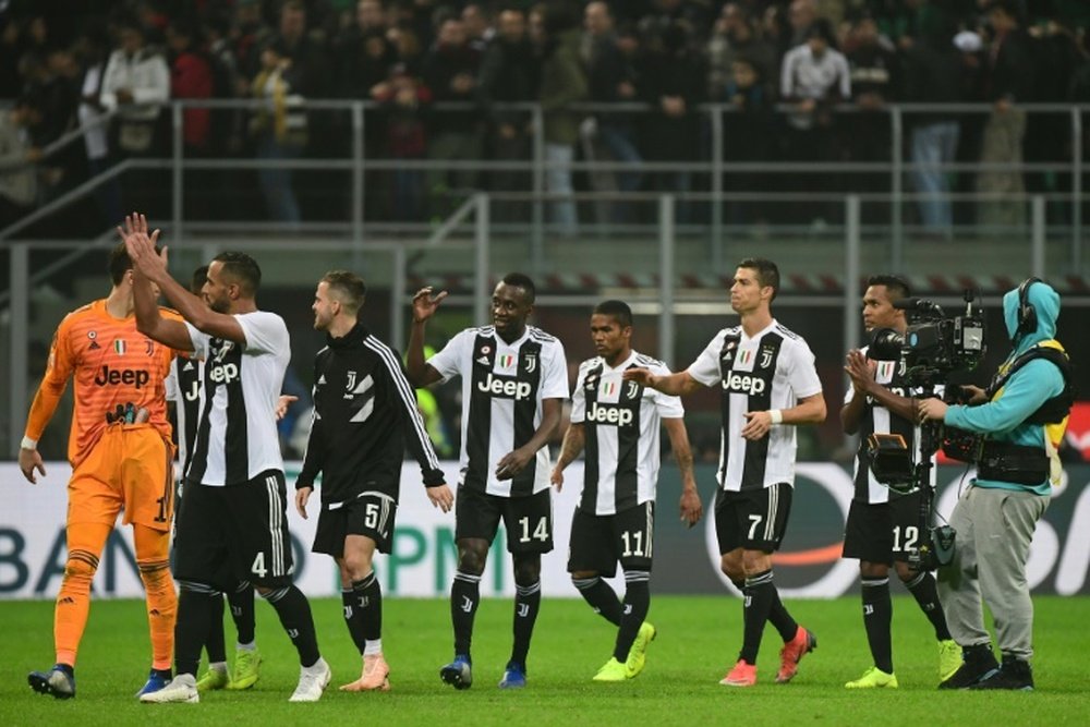Les compos officielles de Juventus-Milan. AFP