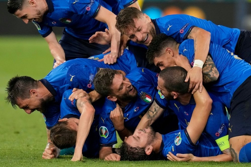 L'Italie se qualifie pour les huitièmes de finale de l'Euro 2020. AFP