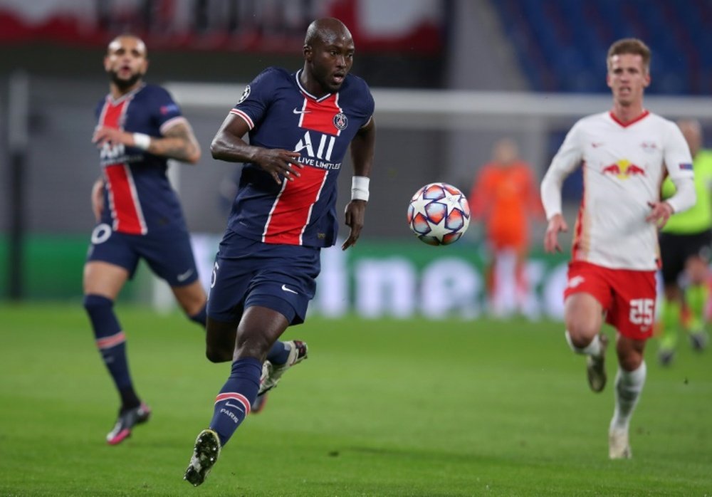 Danilo Pereira engrosa la lista de lesionados del PSG. AFP