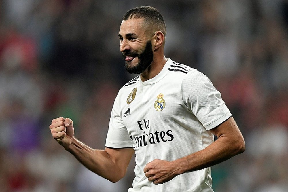 Benzema has been on fire so far this campaign. AFP