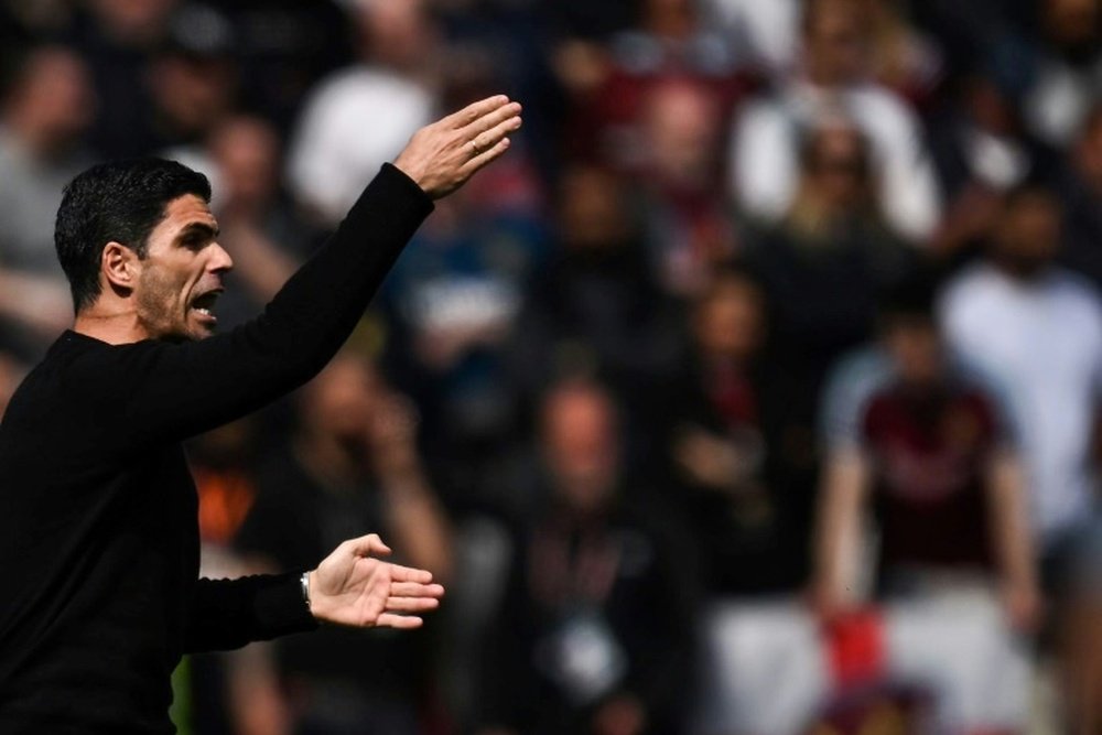 Mikel Arteta après la défaite contre City : On ne va pas abandonner. afp