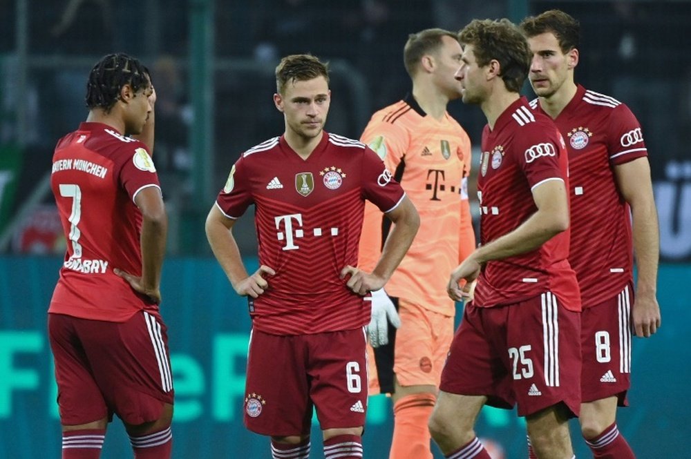 Papelón del Bayern. AFP