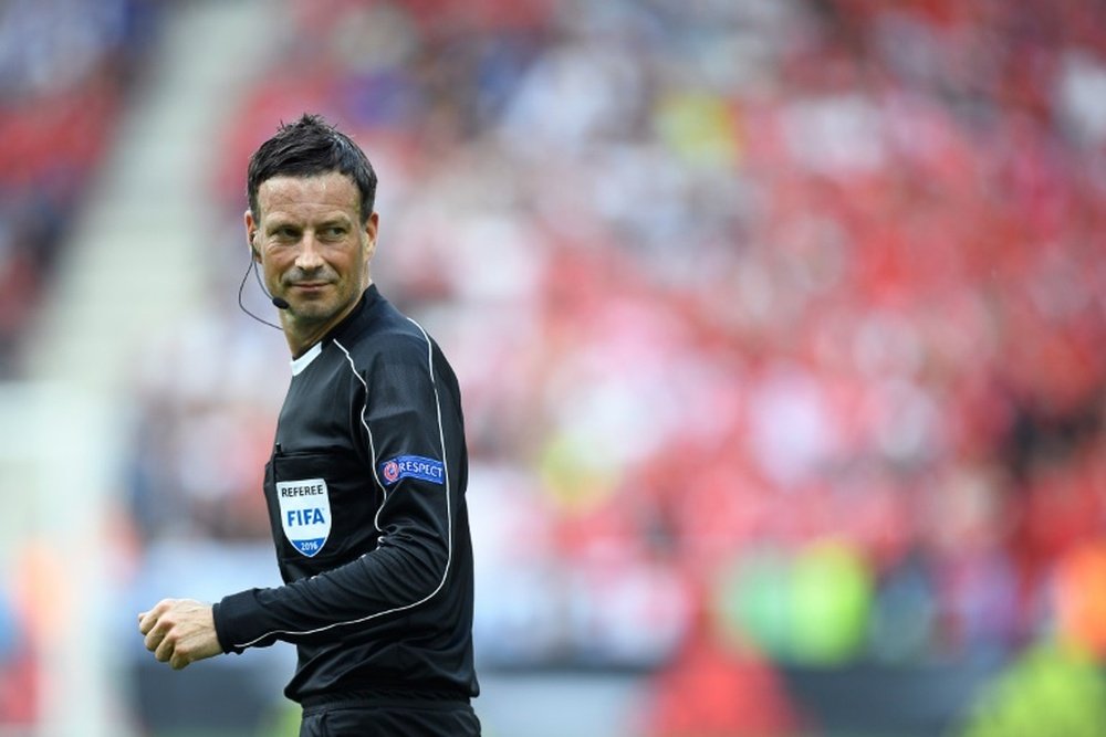 Clattenburg will be giving his referee insight for the World Cup. AFP
