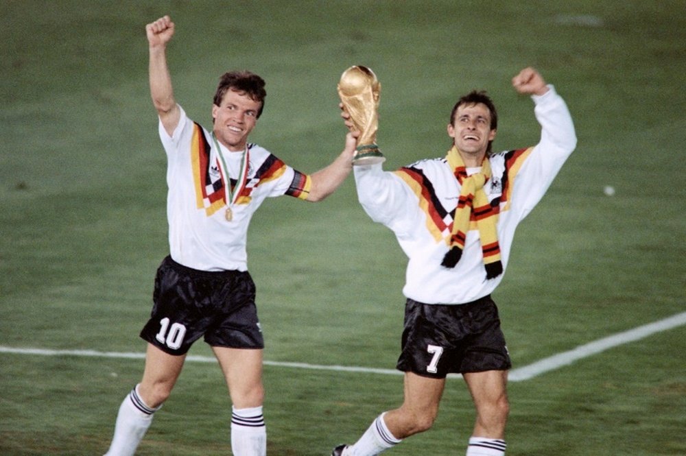 Lothar Matthäus explotó tras la goleada de España a Alemania. AFP