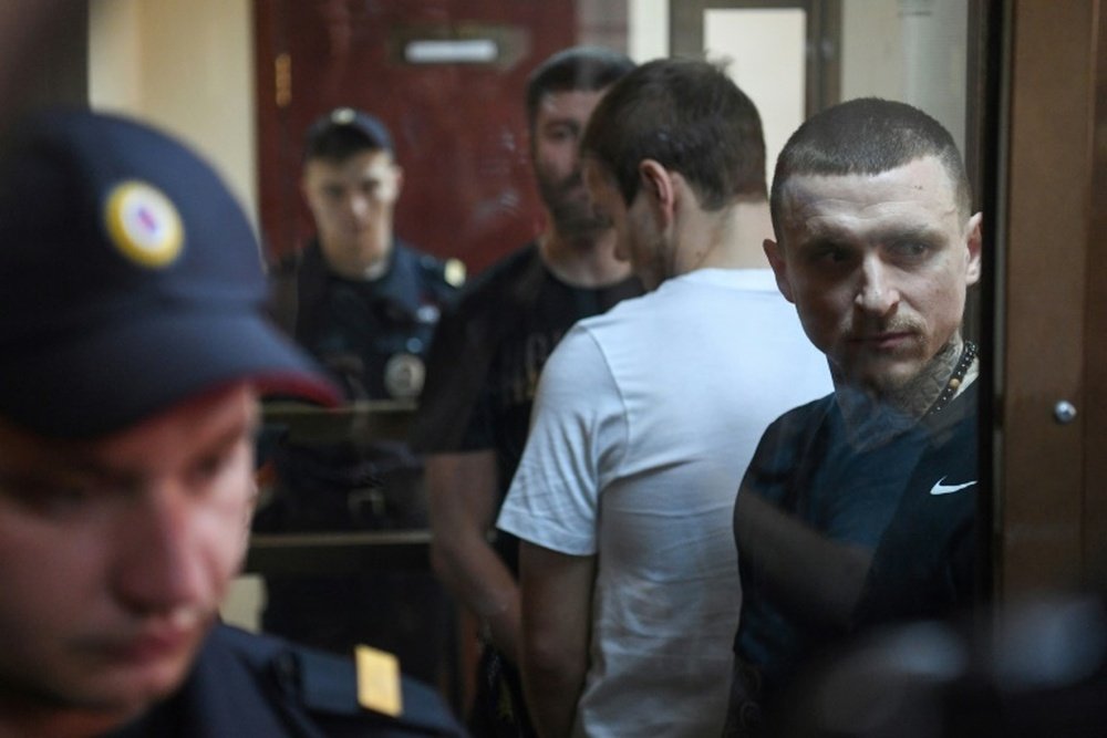 Mamaev y Kokorin quedaron en libertad antes de lo previsto. AFP/Archivo