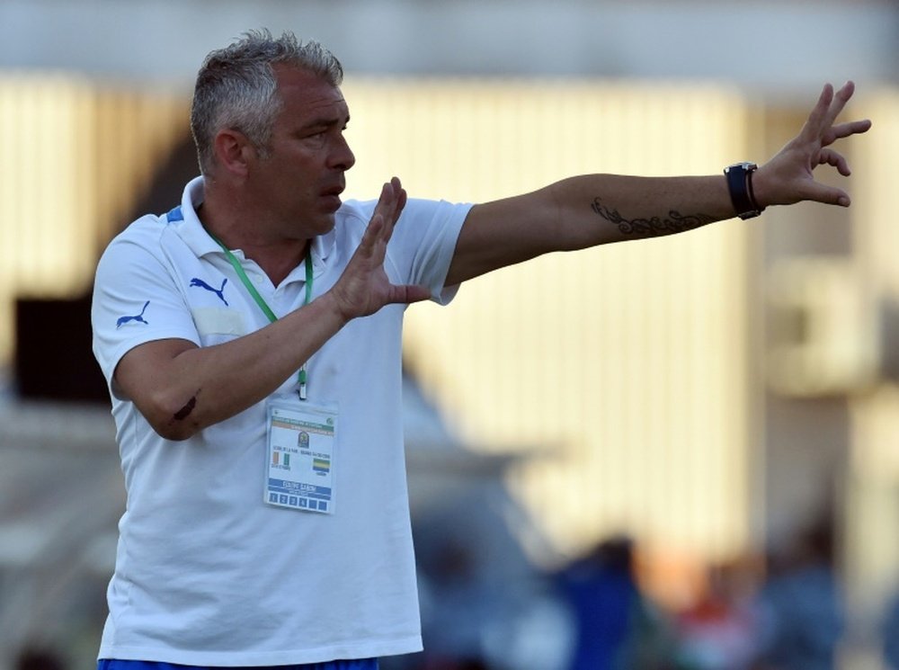 O português não tem tido uma carreira brilhante como treinador. AFP
