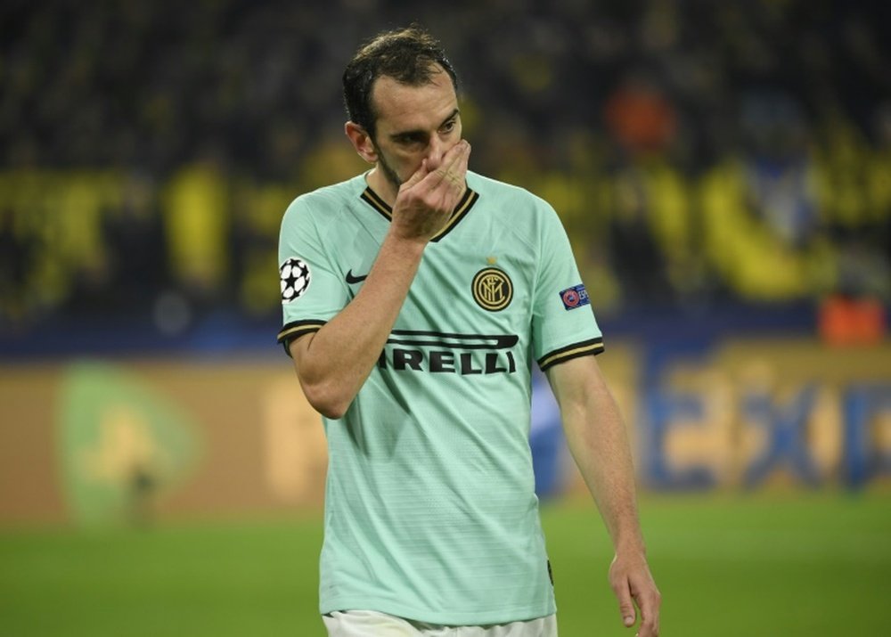 La raison pour laquelle Godin pourrait quitter l'Inter. AFP