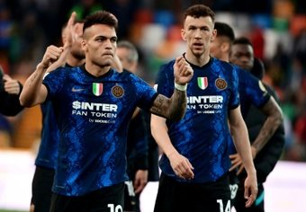 Em final emocionante, a Inter é campeã da Copa da Itália. AFP