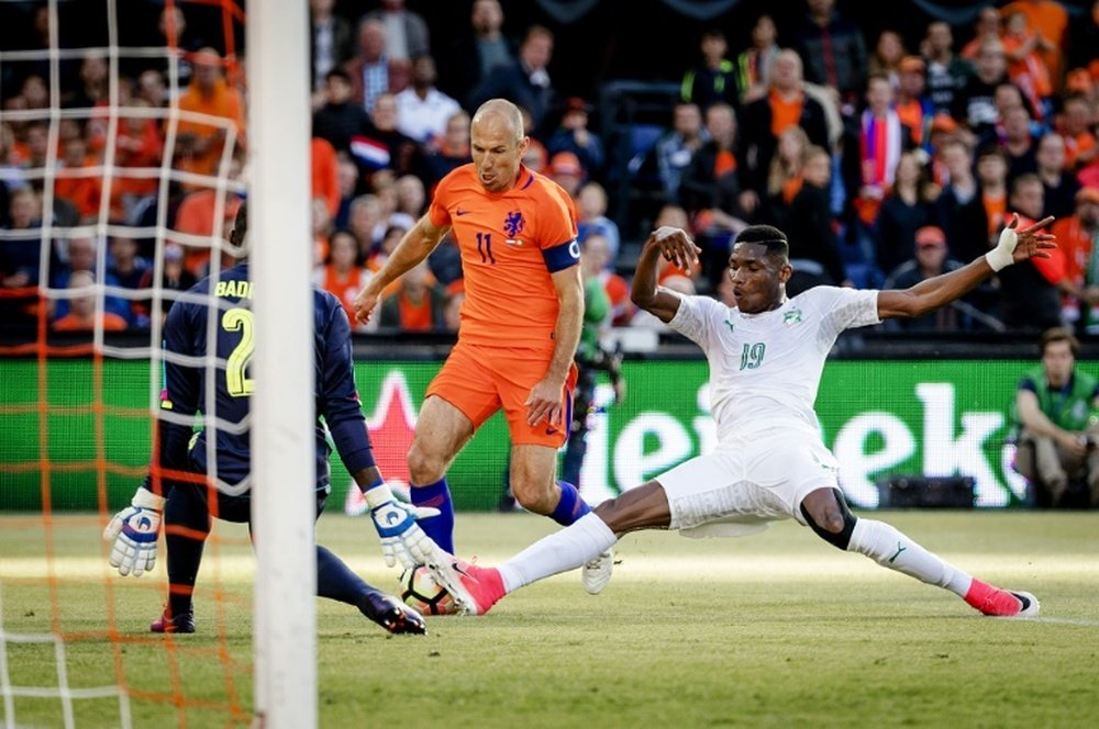 Les Pays-Bas battent la Côte d'Ivoire en amical. AFP