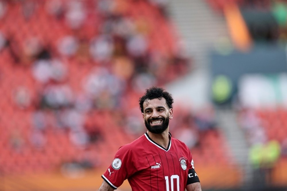 Salah, mínimo 3 semanas fuera y baja en la Copa África. AFP