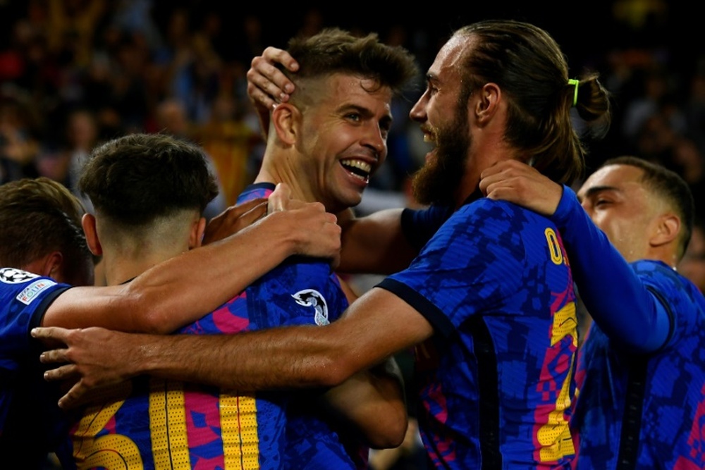 El Barça se conjura antes del 'Clásico'. EFE