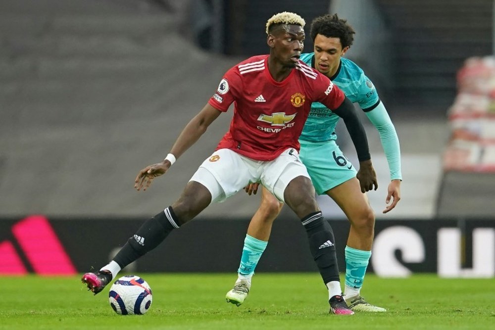 Manchester United craint que Pogba s'en aille gratuitement. AFP