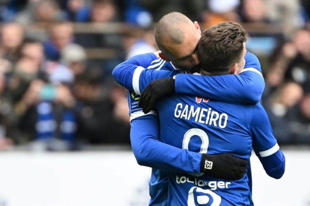 Marseille voit le podium s'éloigner après son match nul contre Strasbourg. AFP