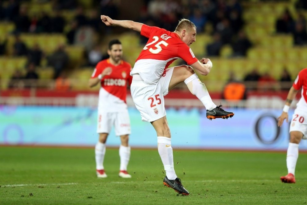 Monaco bat Dijon en ouverture de cette 26ème journée. AFP