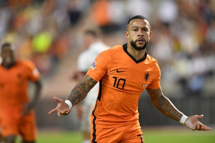 Depay wants a team that guarantee him playing time. AFP