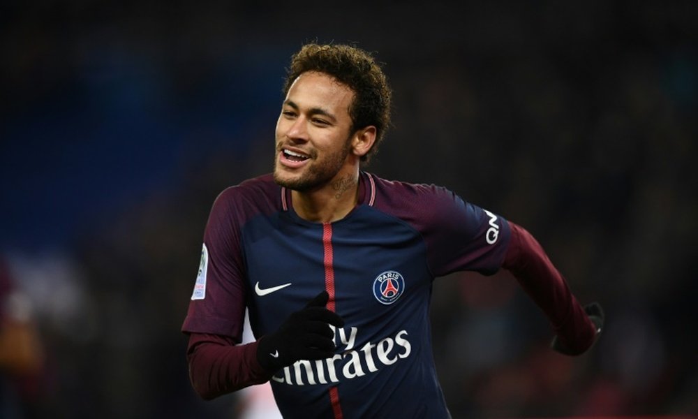 Neymar serait bien à Paris, selon le président parisien. AFP