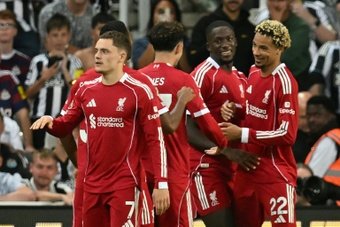 Liverpool a enchaîné quatre victoires lors de ses quatre premiers matchs de Premier League. AFP