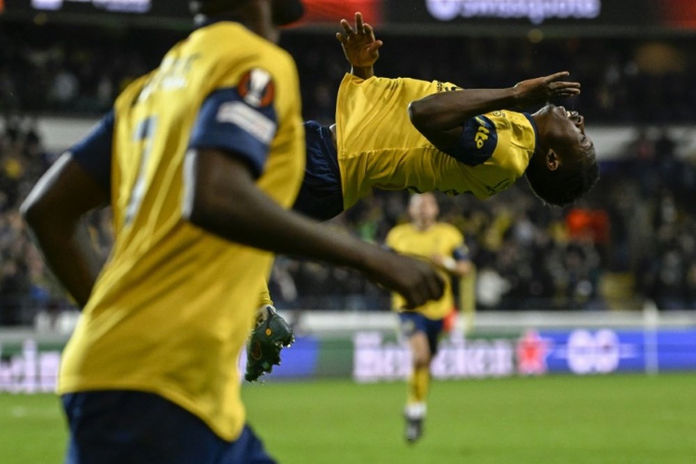 Liverpool were beaten 2-1 by Union Saint-Gilloise in their final group game. AFP