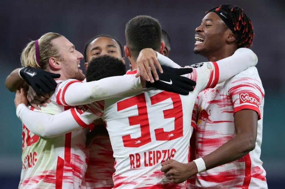 Este RB Leipzig ya es otra cosa. AFP