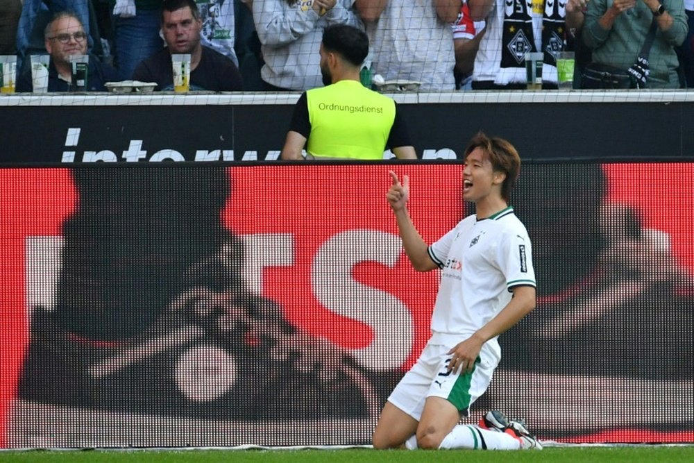 Gladbach earned a miraculous draw against Darmstadt. AFP